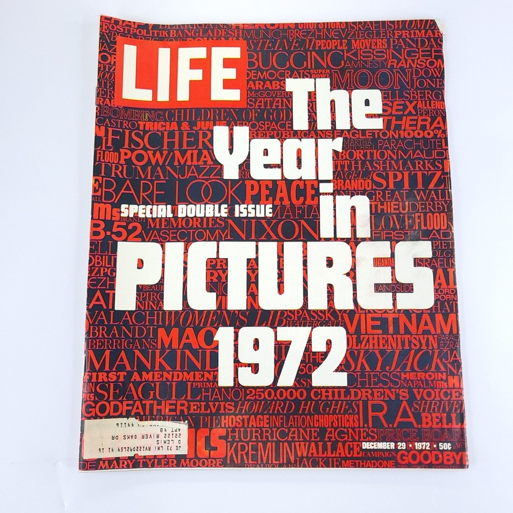 LIFE Magazine December 29, 1972 Special Double Issue The Year In Pictures